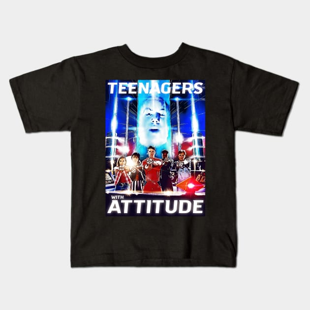 Teenagers with attitude Kids T-Shirt by creativespero